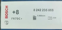 شمع پایه کوتاه تک پلاتین (پراید.132.151.یورو4) +8 +FR7DC (اصلی ) با ضمانت (هر عدد) | BOSCH روسی